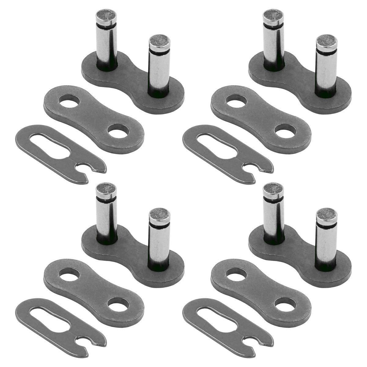 Chain Master Link Replacement for Motorcycle Bike ATV (Silver) (420) (1pc)