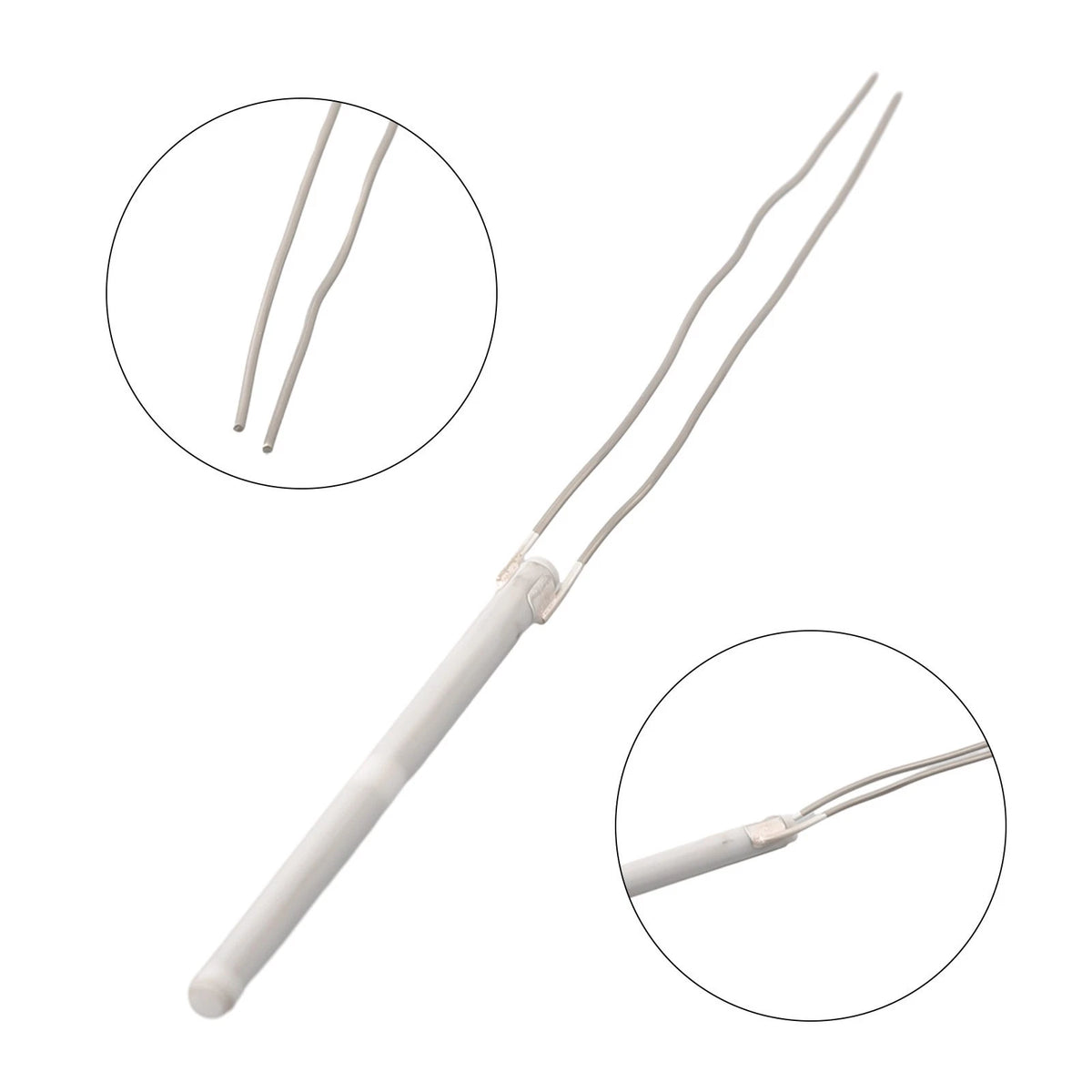 Ceramic Tip Electric Soldering Iron for Craft Projects (Adjustable Temp)