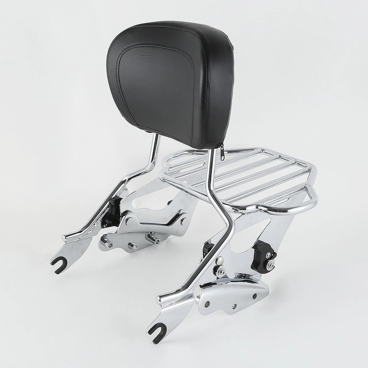 Sissy Bar Luggage Rack Backrest for Harley Touring (2009–2013) Chrome