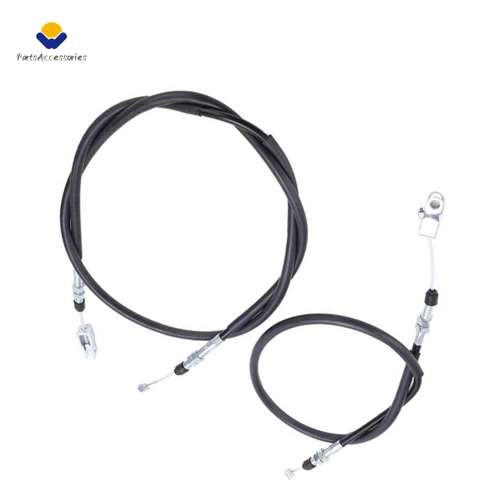 Set of 2 Rear Brake Cable Parking Cables (1201 & 1202) for Kawasaki Mule