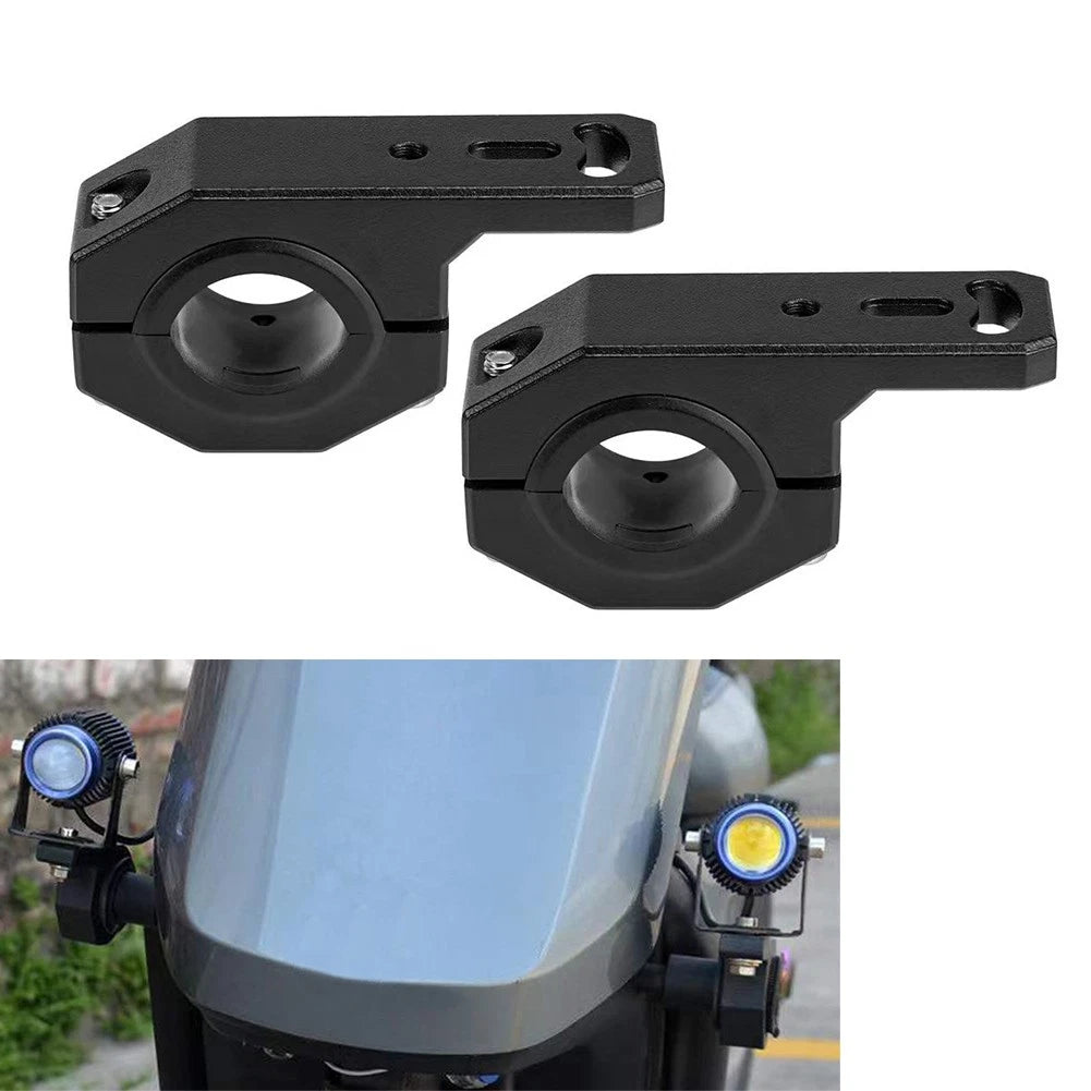 Motorcycle Light Clamps Mount Kit for