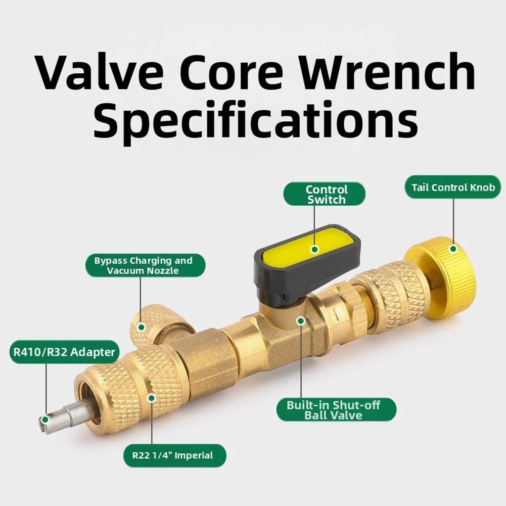 Air Conditioning Valve Core Removal Tool for Easy Control