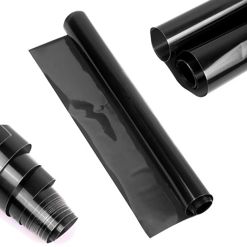 Light Smoke Black Tint Film for Headlights Tail Lights (30x50cm)