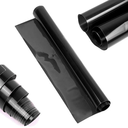 Light Smoke Black Tint Film for Headlights Tail Lights (30x50cm)