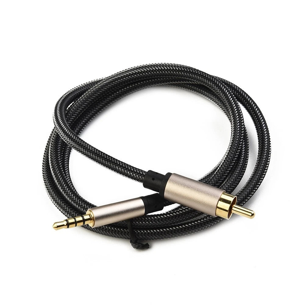 Digital Coaxial Audio Video Cable for HDTV (RCA to 3.5mm)