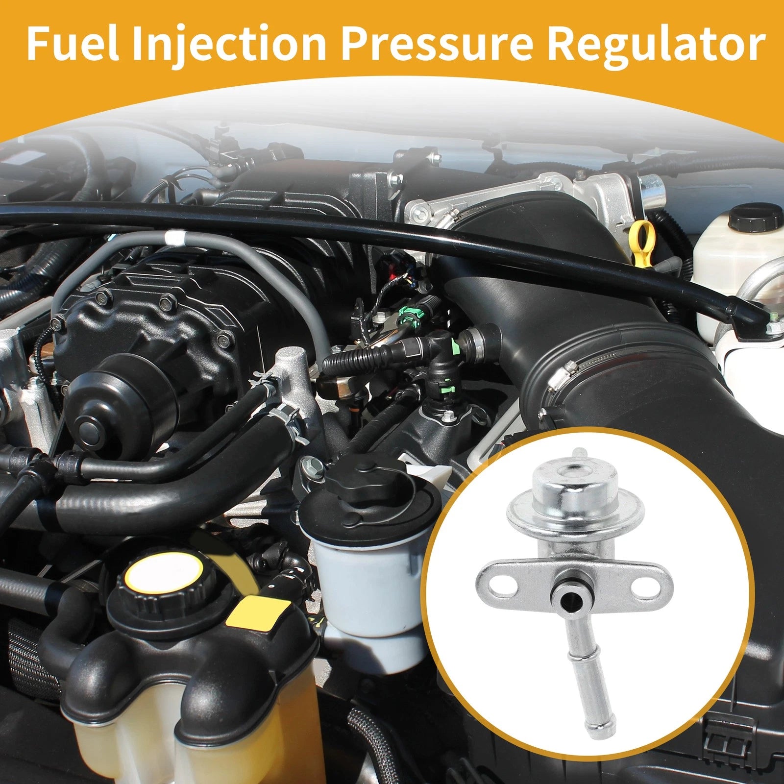 Fuel Pressure Regulator for Toyota 4Runner (2003–2009) Metal Replacement