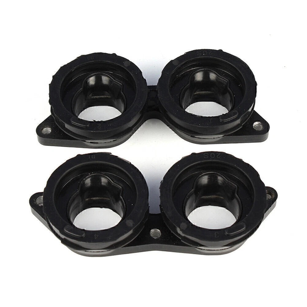 2X Carburetor Joint Intake Manifold Boot for Yamaha FZ6R XJ6 (2009–2017)