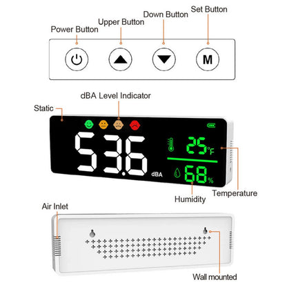 Digital Sound Level Meter for Universal Use