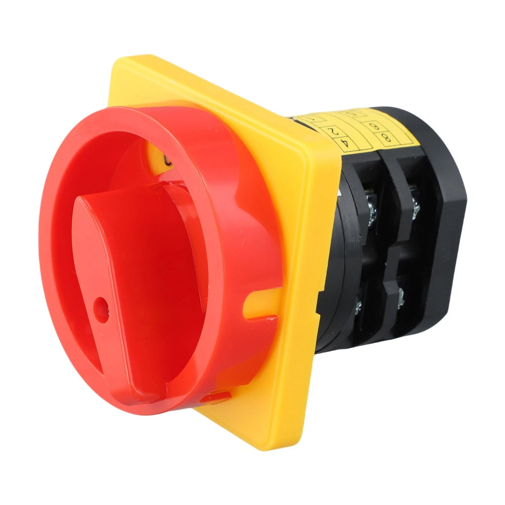 Rotary Switch 20A 380V 2-Position 1-Pole with Copper Contacts