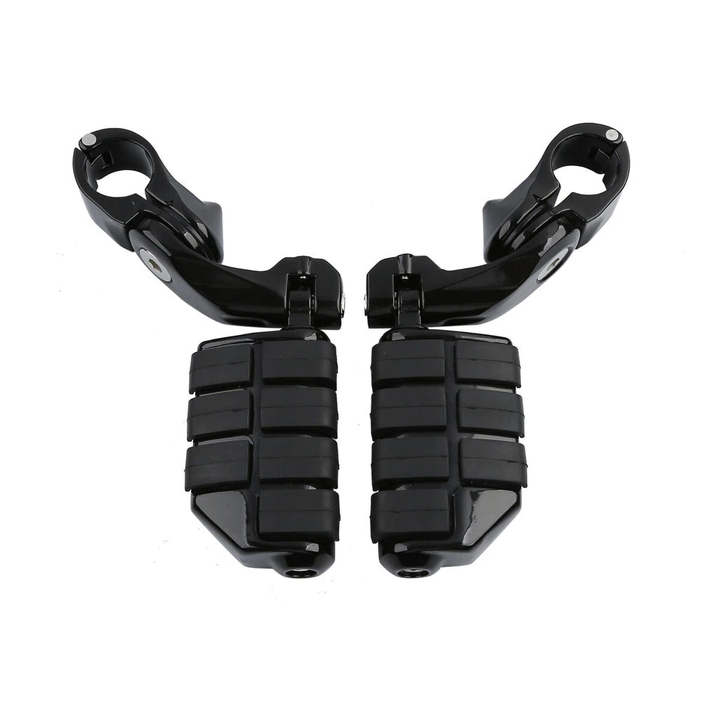 1.25" Adjustable Foot Peg Mount Clamps for Motorcycle (32mm)