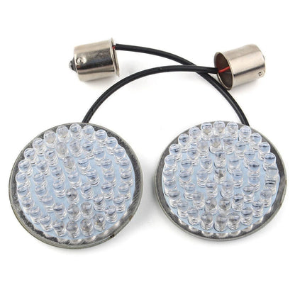 2X LED 1156 Rear Turn Signal Light Blinker for Harley-Davidson Road King