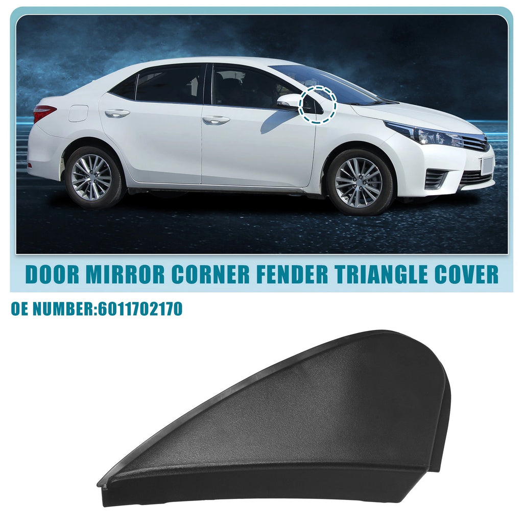 Right Mirror Corner Fender Triangle Cover Replacement for Toyota Corolla (2002–2008)