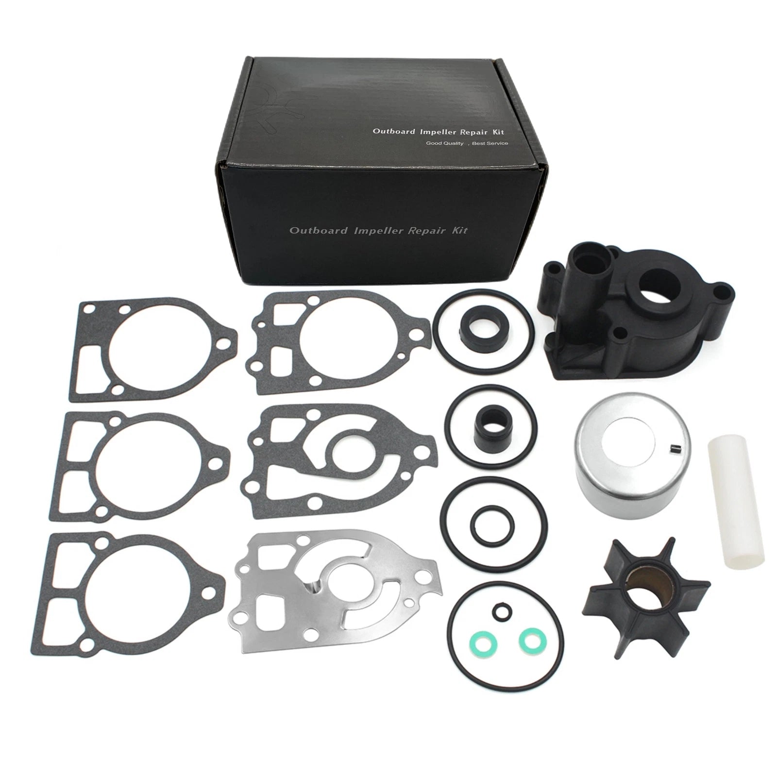 Water Pump Impeller Kit for Mercury 75 80 90 115 140 150HP (18-3517, 46-73804A3)