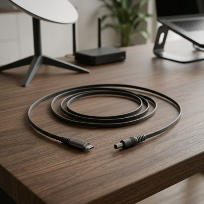 Flat 60W USB-C to DC Cable for Starlink (200cm or 300cm)