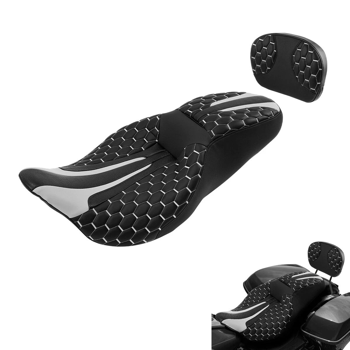 Seat Backrest for Harley Street Glide (2009–2023)