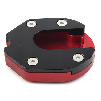 Side Stand Extension Pad Red for Honda Forza 125 250 300 350 (2018–2021)