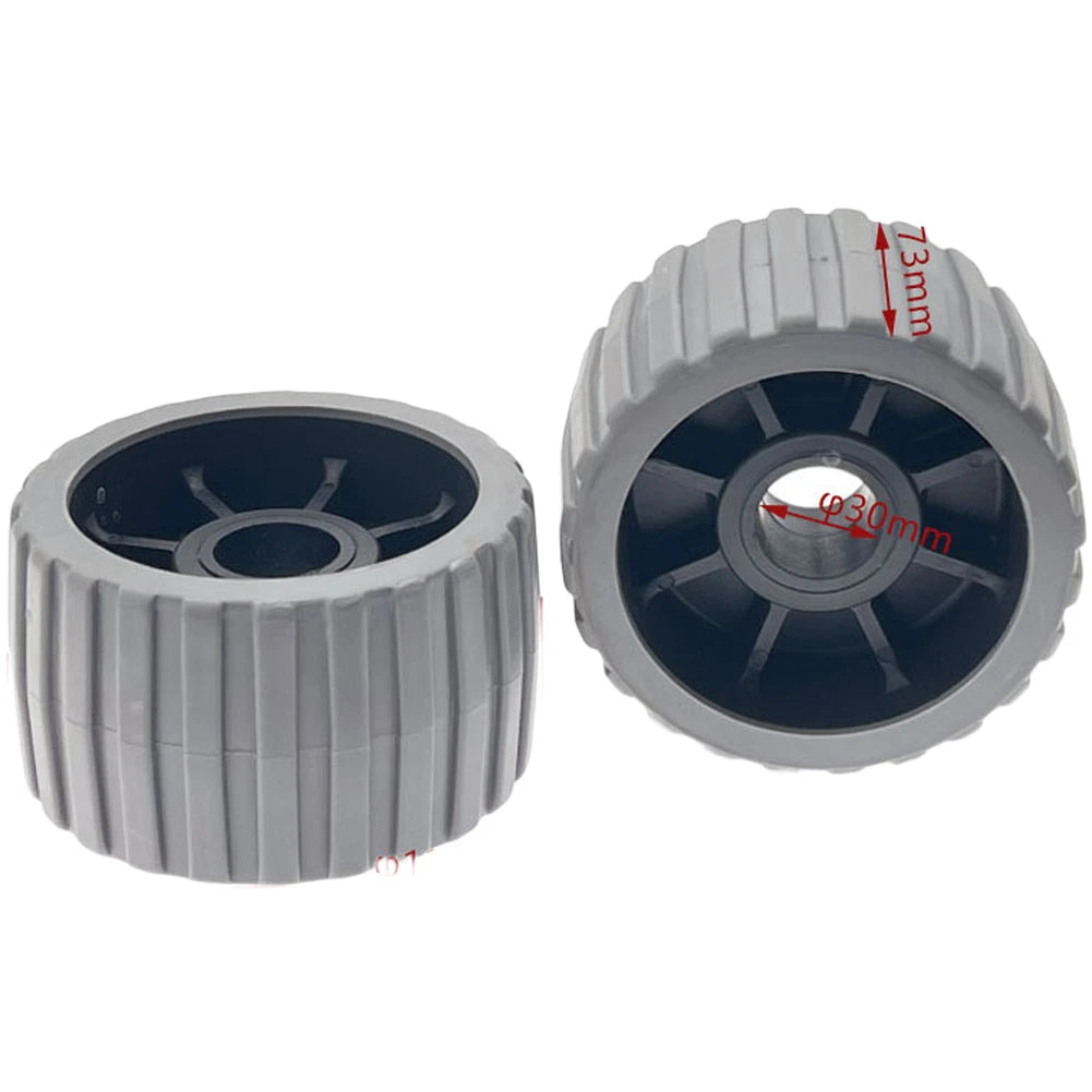 125mm Yacht Trailer Roller for Marine Use (Rubber, Plastic)