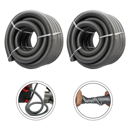 Flexible Design Extra Long Vacuum Cleaner Hose Telescopic Pipe (3 M)