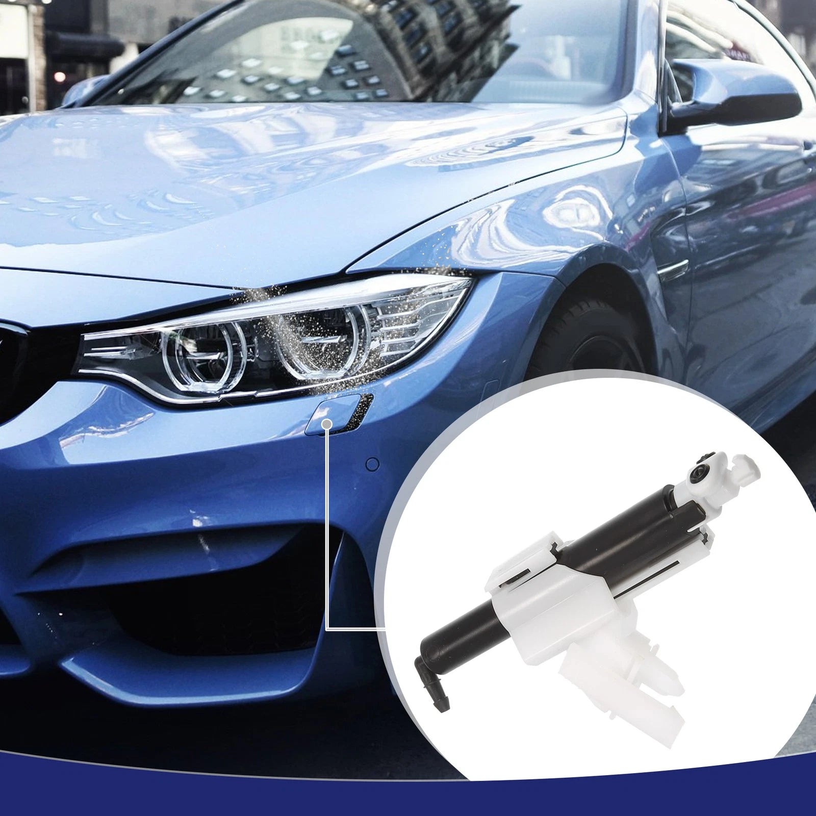 Headlight Washer Nozzle Sprayer Replacement for Ford Mondeo MK4 (2007–2014)
