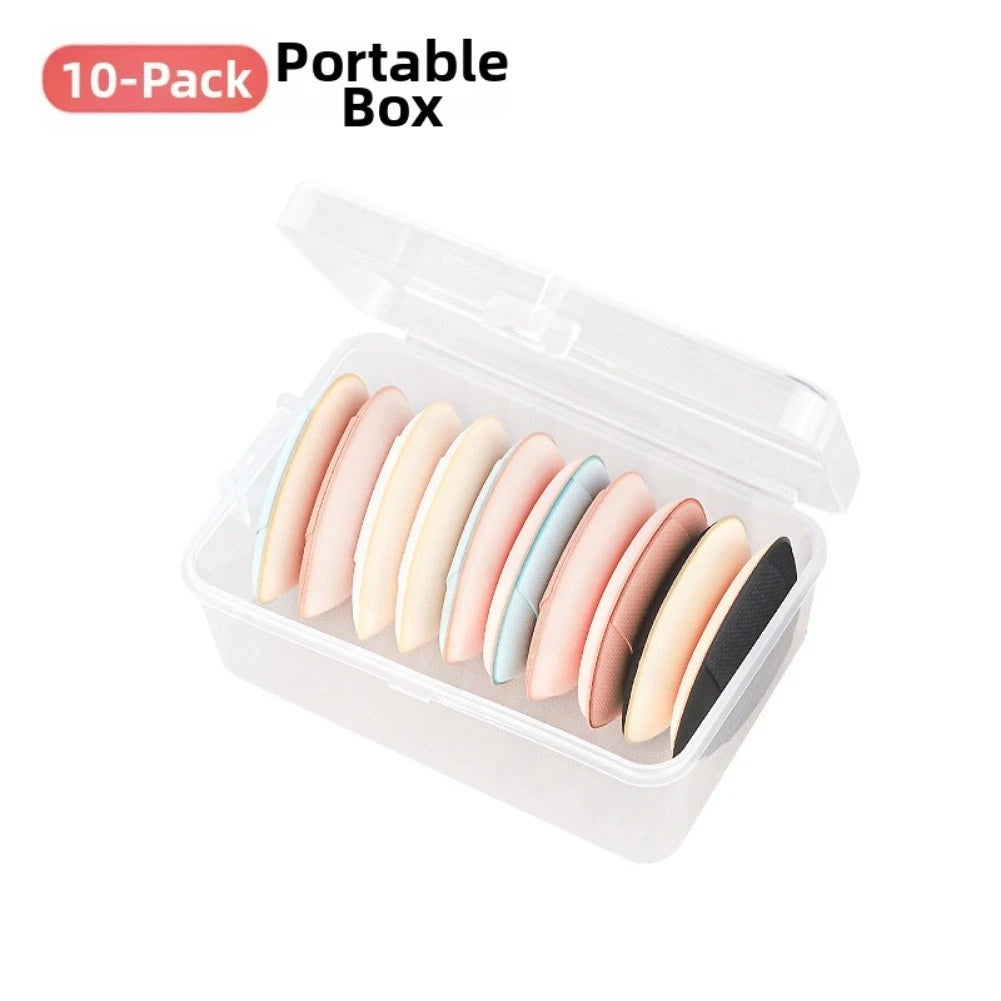 Portable Finger Puff Makeup Tool for Foundation and Concealer Touch Ups