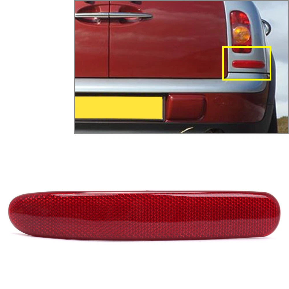 Rear Bumper Reflector Taillight Lens for BMW Mini Cooper R55 (2008–2014)