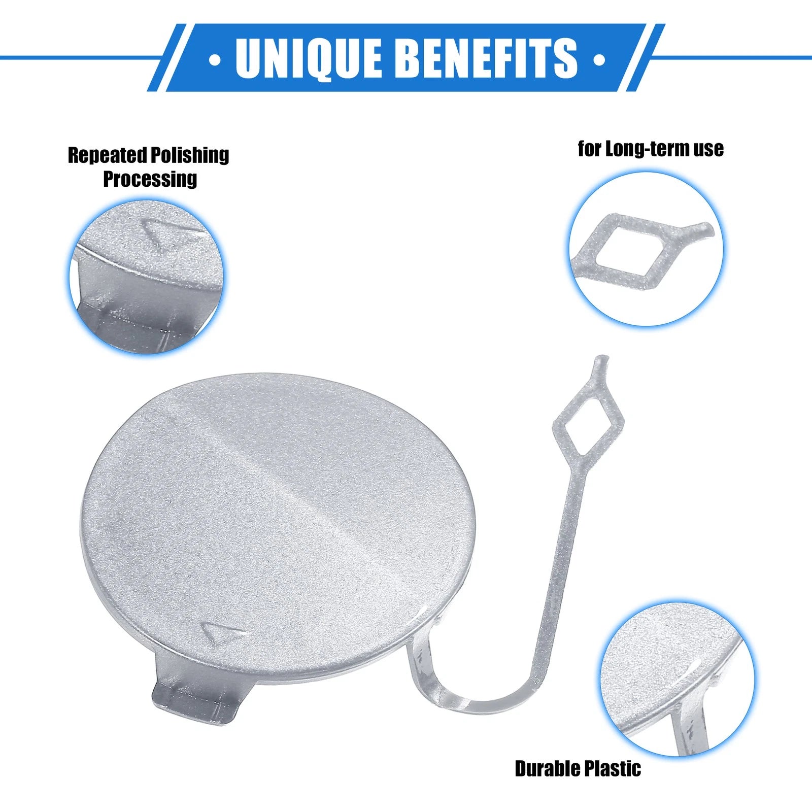 Tow Hook Eye Hole Cover Cap Replacement for BMW F32 (2012–2019)