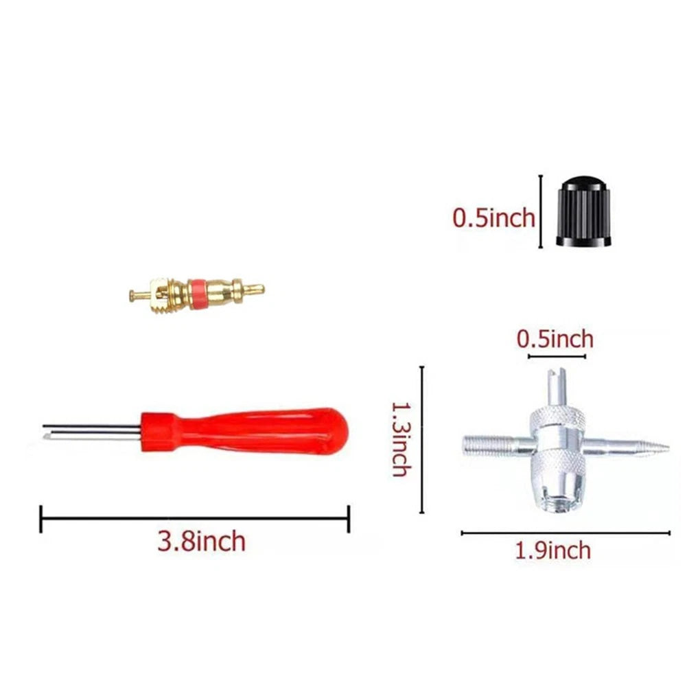 Tire Valve Core Remover Tool for TR413 Compatibility (Universal)