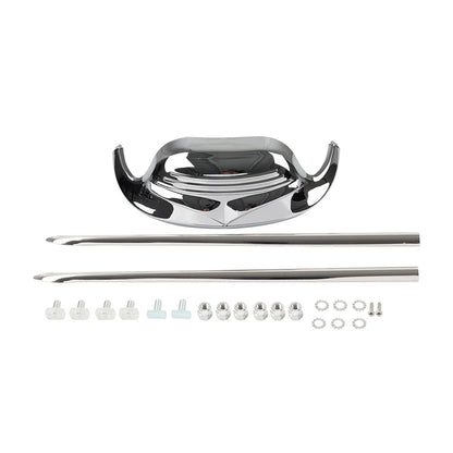 Front Mudguard Tip with Spear Trim Kit for Harley Road King Electra Glide (1994–2023)