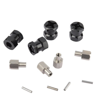 Alloy Wheel Hub Hex 12mm Extension Adapter for SCX10 RC4WD D90 (1/10)