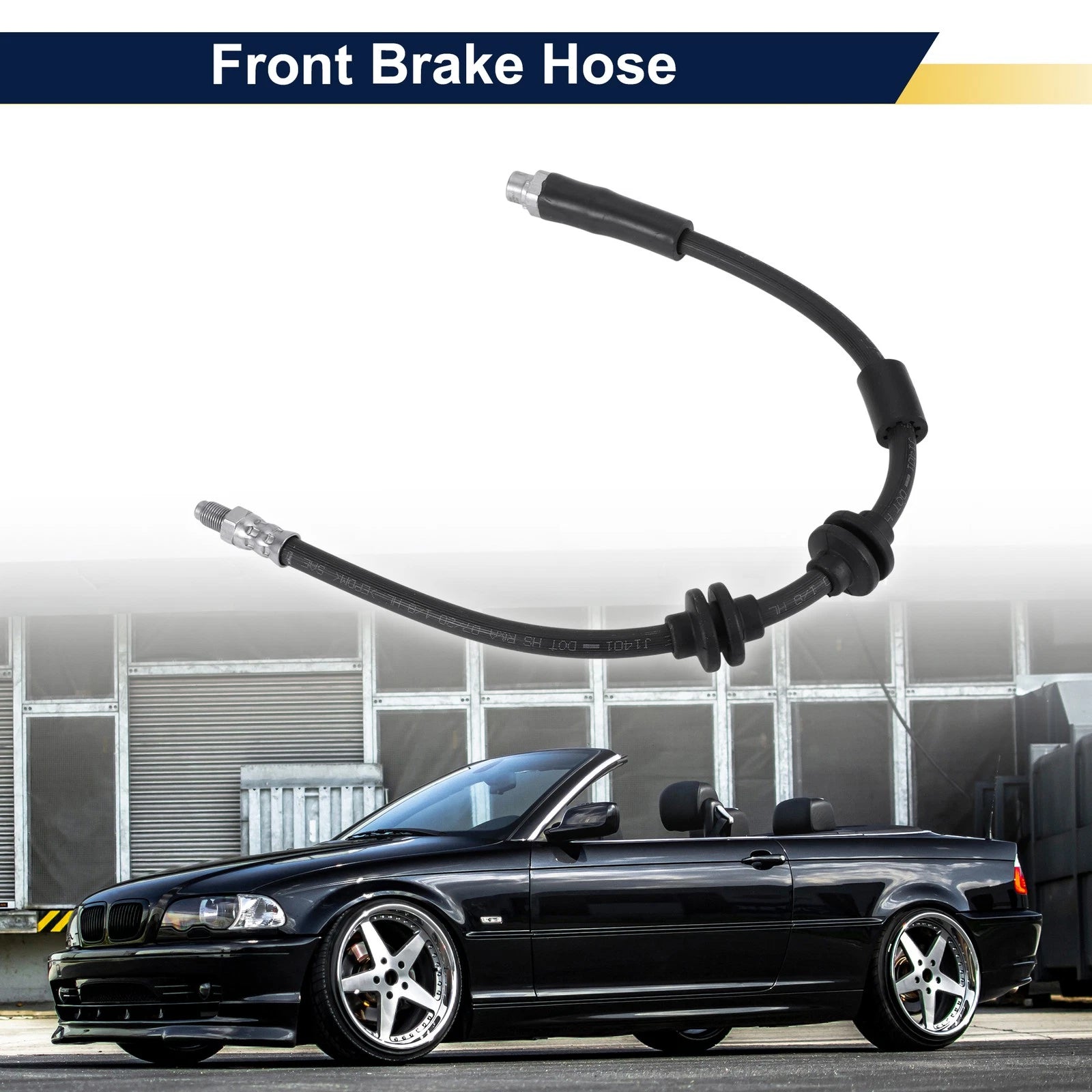 Front Brake Hose for BMW 325i 2006-2016 Brake Hydraulic Hose Replacement