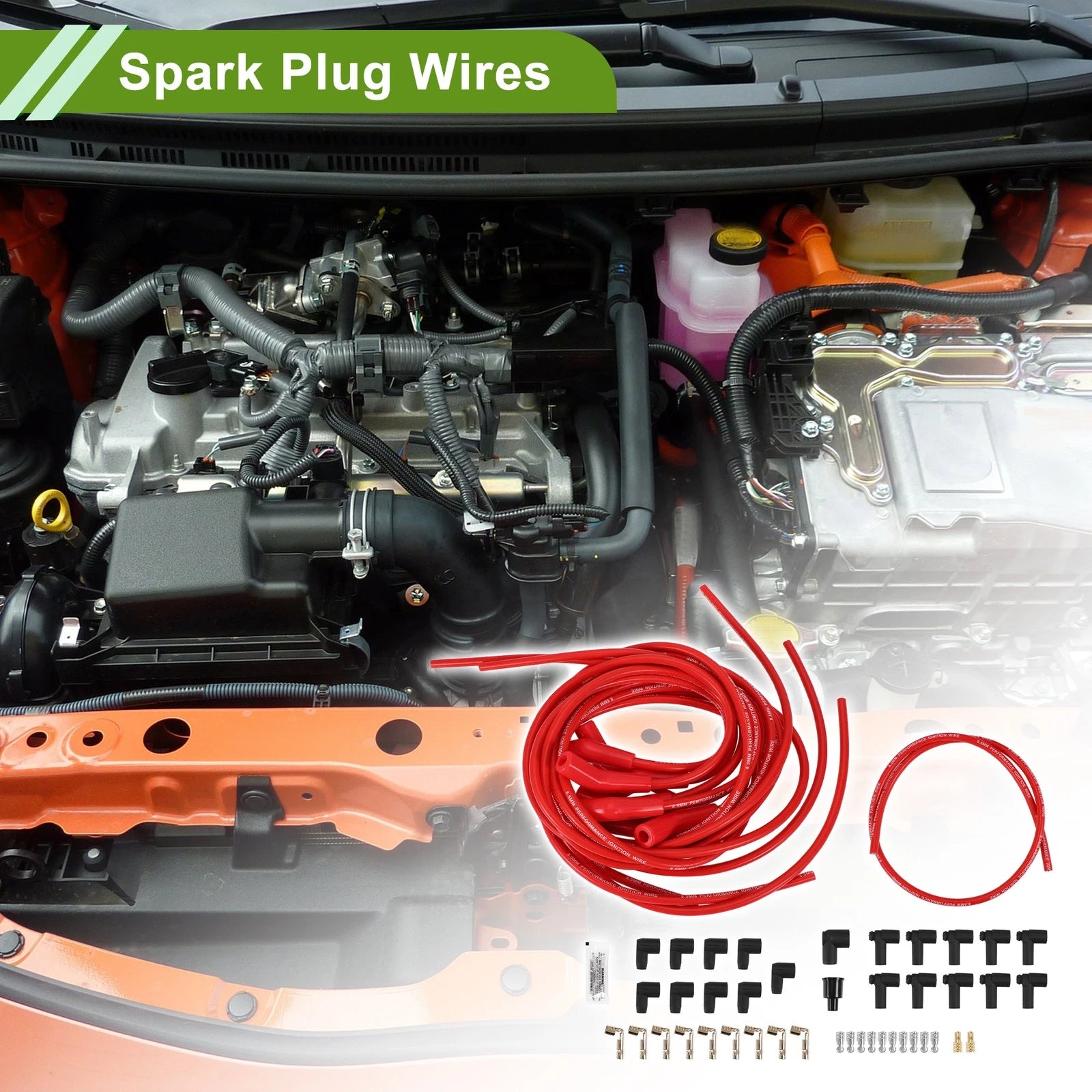 Spark Plug Wires Replacement for Chevy Big Block HEI 396 427 454 502