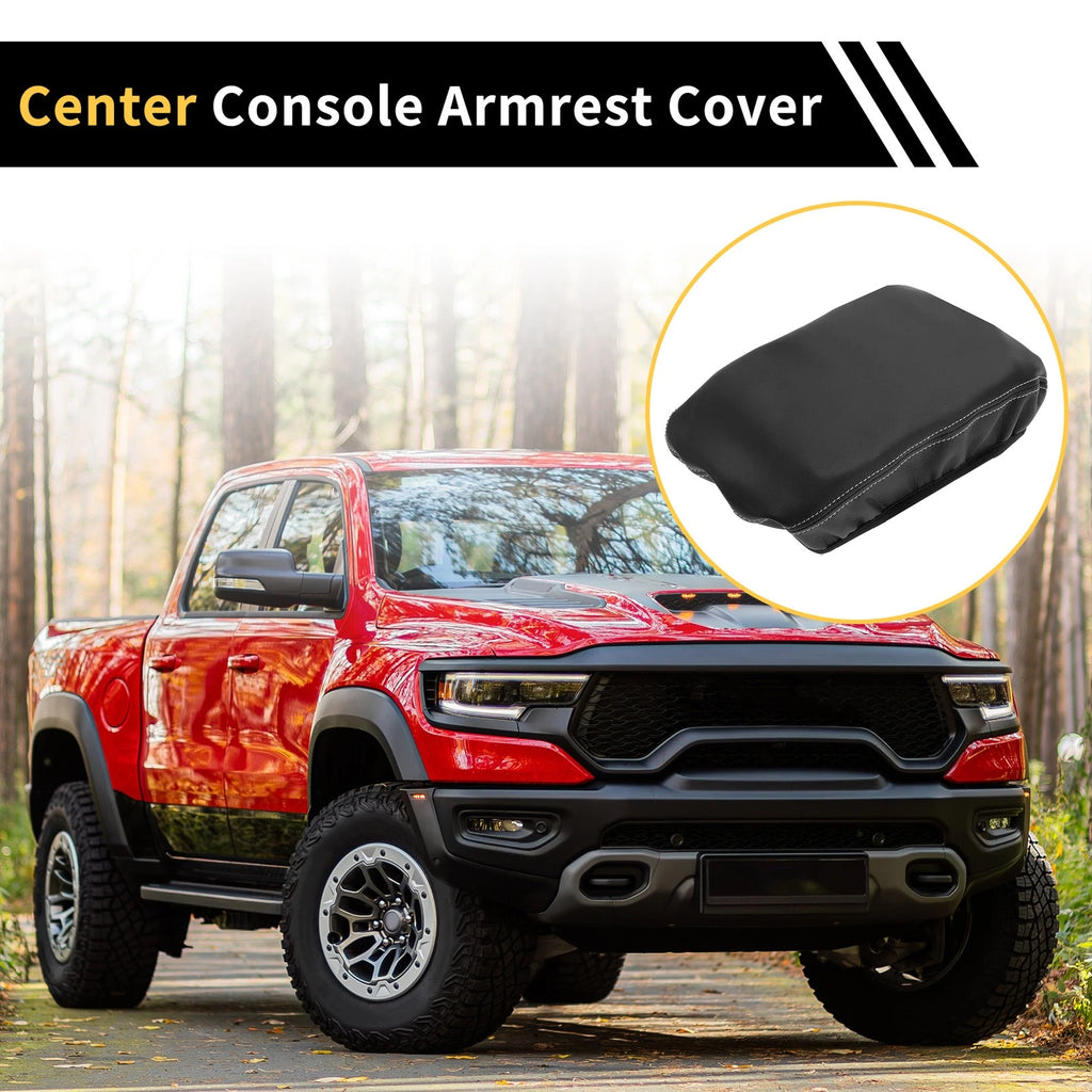 Arm Rest Cover Replacement for GMC Canyon Microfiber Leather Anti-Scratch (2015–2022)