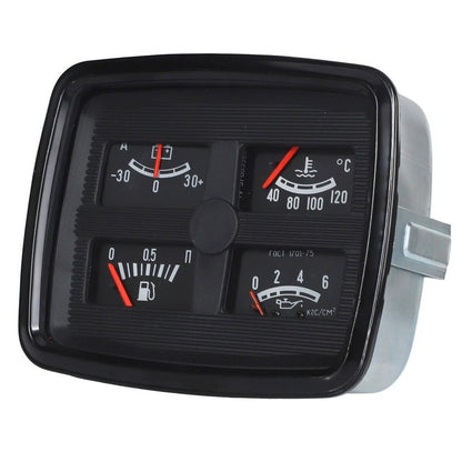 4 in 1 Car Instrument Cluster Gauge for Universal Vehicles (12V)