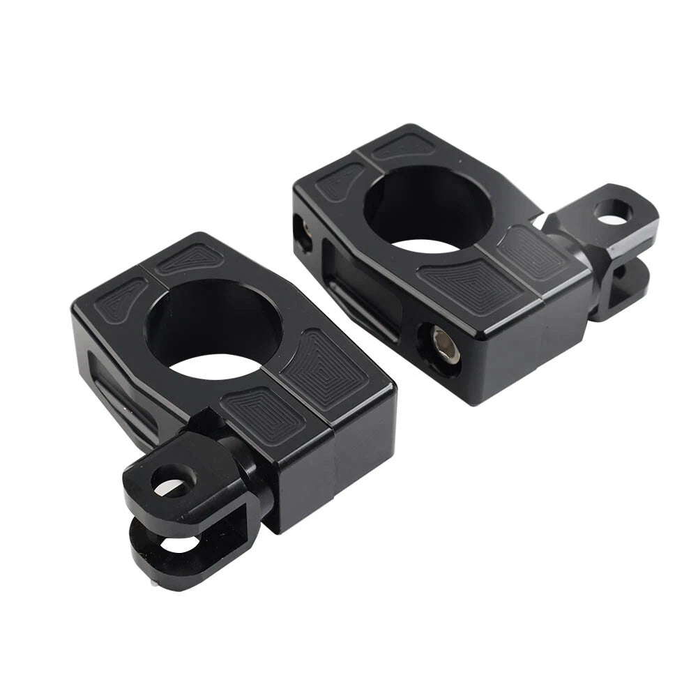 Crash Bar Mount Foot Peg Rest Clamp Bracket for Harley (32MM)