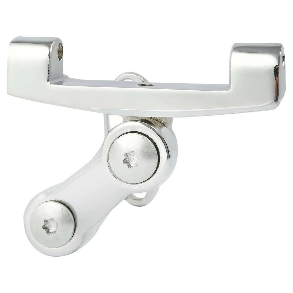 Chrome Rear Passenger Adjustable Floorboard Mount for Harley Touring (1993–2025)