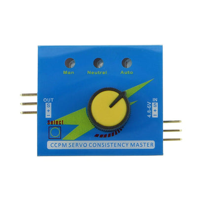 CCPM 3-Mode Steering Gear Tester for RC Helicopters (ESC Servo Motor)