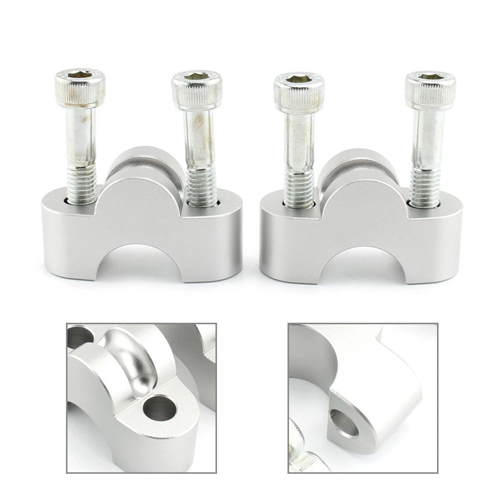 2X Handle Bar Riser Mounting Clamp for Honda CB1100 RS CB1100EX MSX125