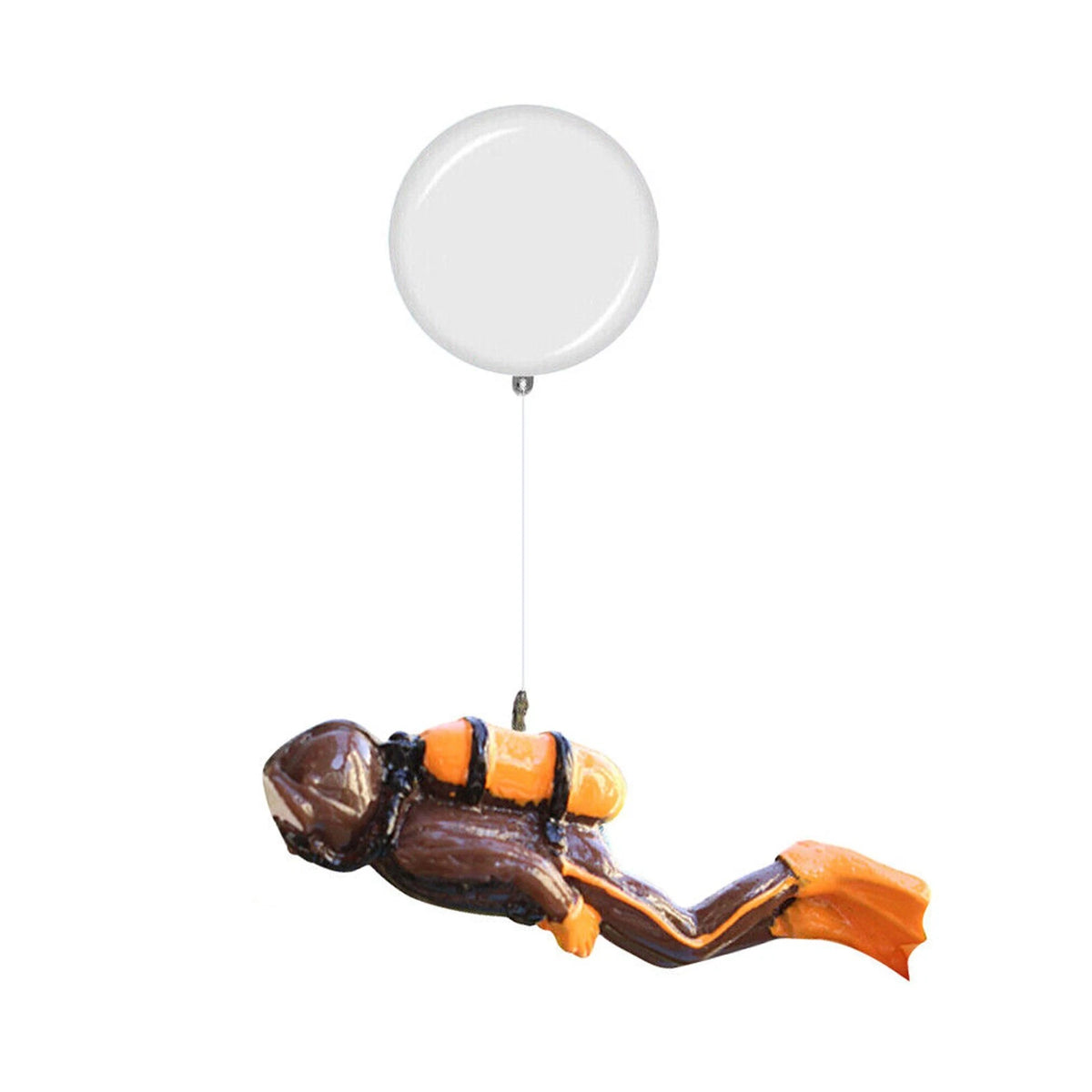 Simulated Diver Decoration for Fish Tank Aquarium (Aquarium Accessories)