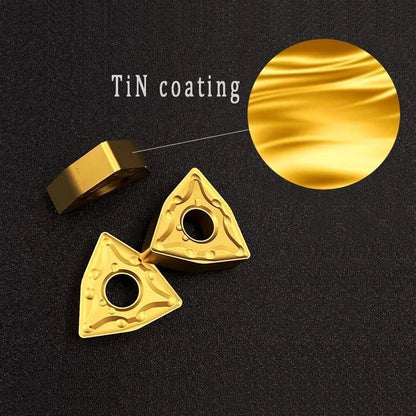 20pcs Carbide Turning Inserts WNMG431 for Lathe Tool Handle