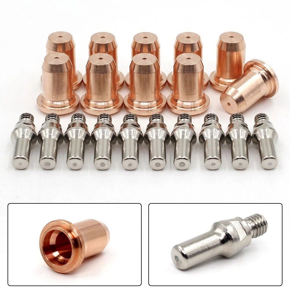 20x Cutting Torch Electrode Tips Nozzles for PT60