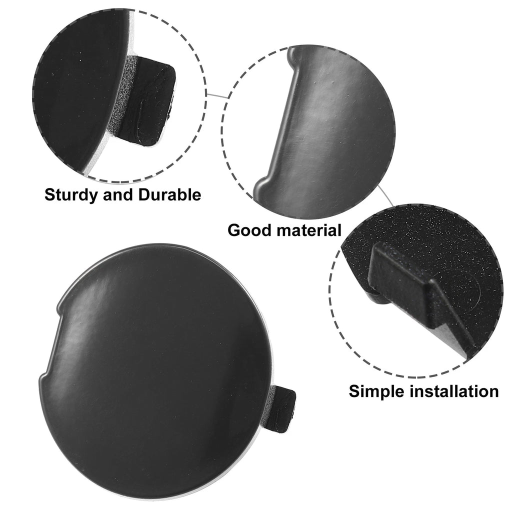 Front Left Bumper Tow Eye Hook Cover Cap Replacement for Mazda 6 (2013–2014)