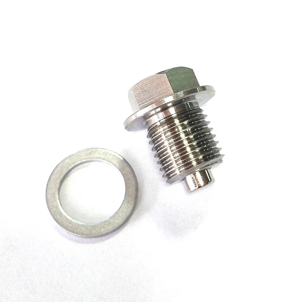 Oil Drain Plug with Neodymium Magnet for Universal M14 x 1.5