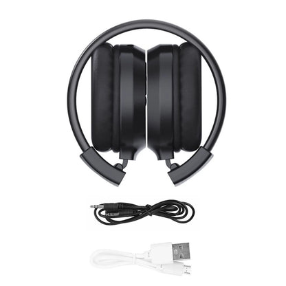FM Digital Radio Receiver Headphone for Automatic Search and Store
