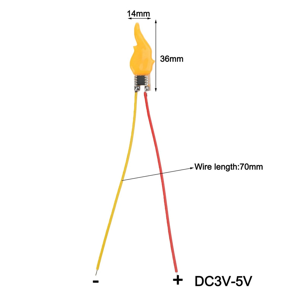 LED Candle Lights for Home Decoration (3V, 5V)