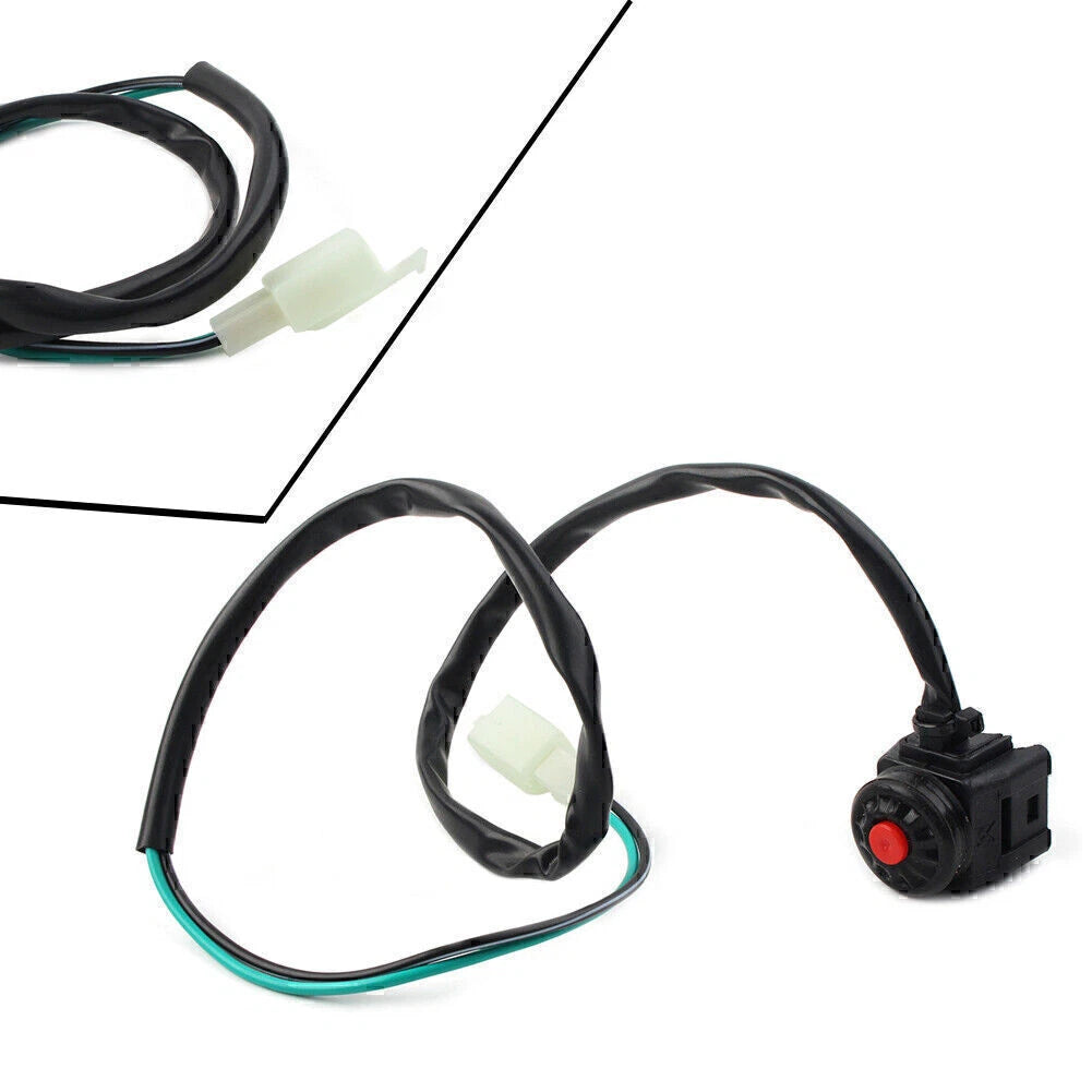 Kill Switch Cutoff Button for 50cc 110cc 125cc 150cc Pit Quad Dirt Bike ATV