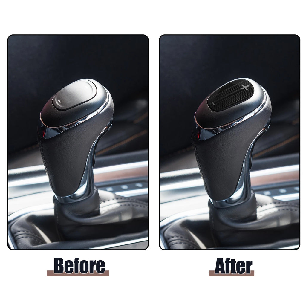 Gear Shift Knob Cover Replacement for Chevrolet Equinox 2018–2020 Black