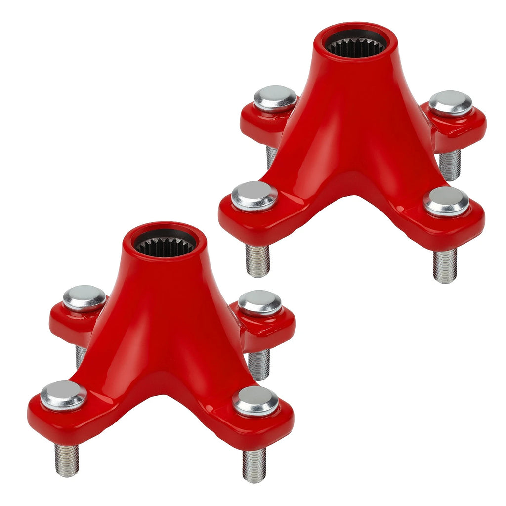 2 Rear Red Wheel Hubs for Honda FourTrax 250 TRX250X 1987–1992 42410-HN6-A20