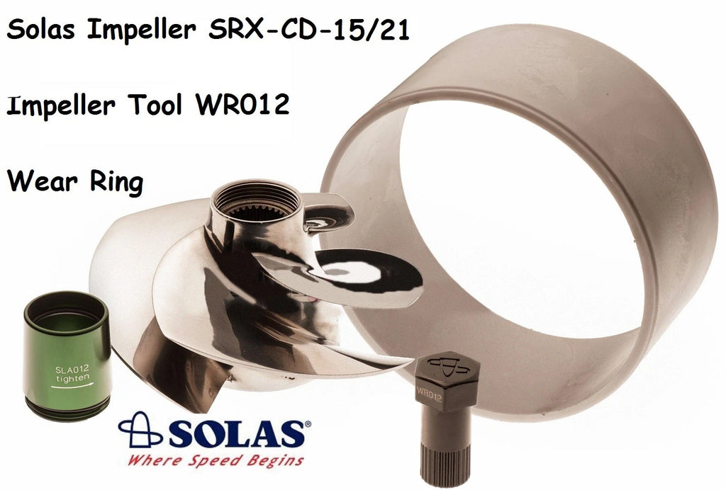 Solas Impeller Wear Ring Tool for Sea Doo RXPX RXTX 255 RXP RXT GTX 215 (2003–2023)