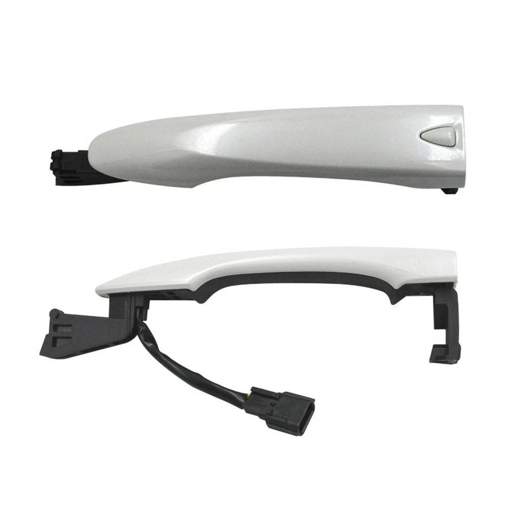 Left Door Handle for Renault Kadjar (2015–2022) - White ABS Replacement