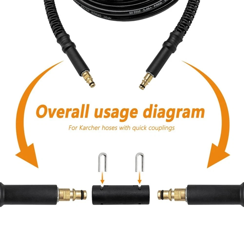 Extension Pipe Connector for Pressure Washers (Compatible with Multiple Models)